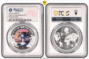 2024 $5 Mitchell Falls Beauty of the World MS70