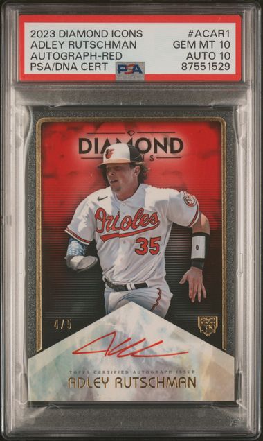 2023 Topps Diamond Icons Autographs Red #ACAR1 Adley
