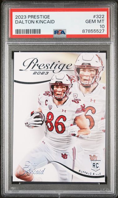 2023 Panini #322 Prestige Dalton Kincaid front