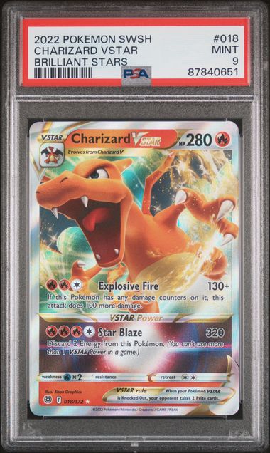 GEM MINT PSA 10 Brilliant sale Stars Charizard Vstar