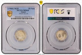 (1906) M39 10 Sen JNDA 01-24 MS64