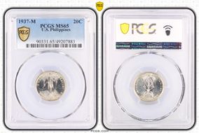 1937-M 20C MS65