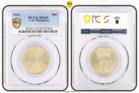 1921 50C MS63