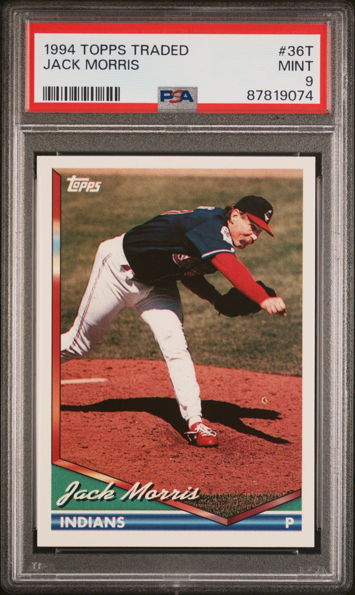 1994 Topps TOPPS TRADED #36T Jack Morris front