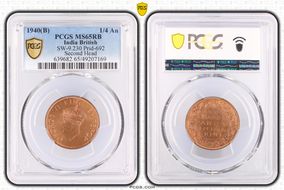 1940(B) 1/4 An SW-9.230 Prid-692 Second Head MS65RB