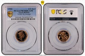 1992 1/2 Sov S-SB2 PR70DCAM