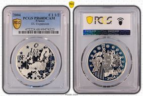 2004 € 1 1/2 EU Expansion PR68DCAM