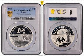 2005 € 1 1/2 Victory at Austerlitz PR68DCAM