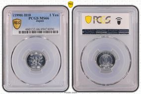 (1998) H10 1 Yen MS66