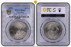 1975 20 Col Central Bank KM-205 MS64