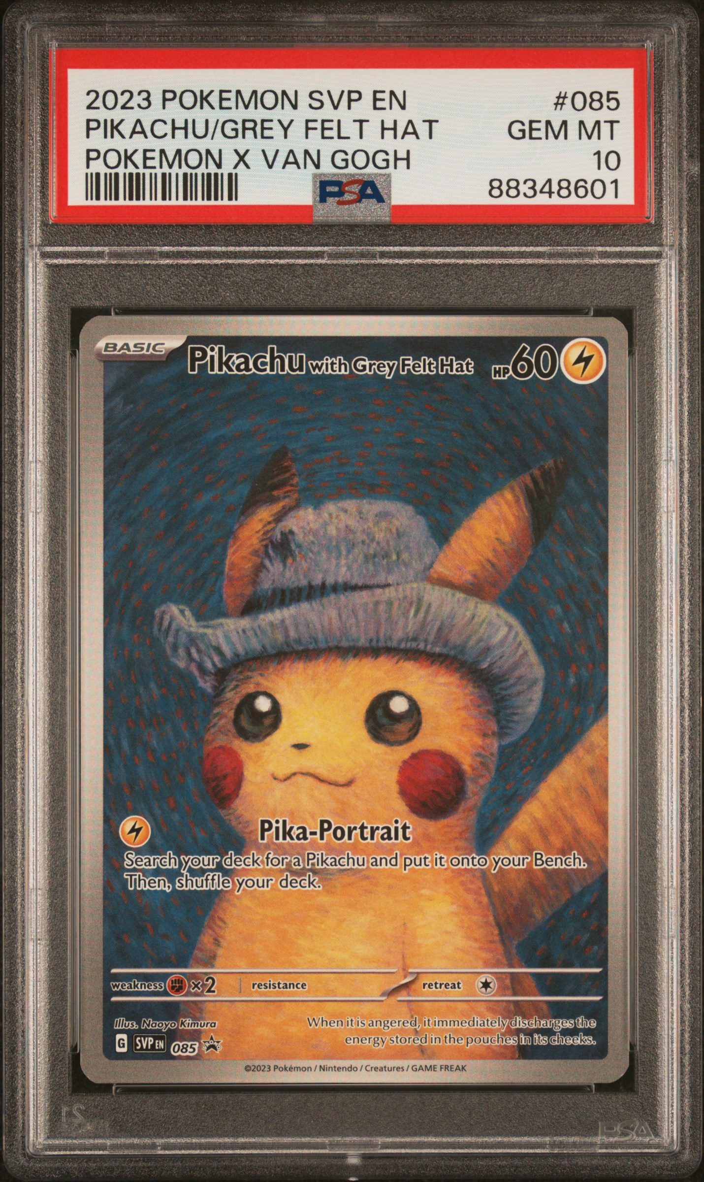 PokeMoon214's 2023 Pokemon SVP Black Star Promos Pikachu