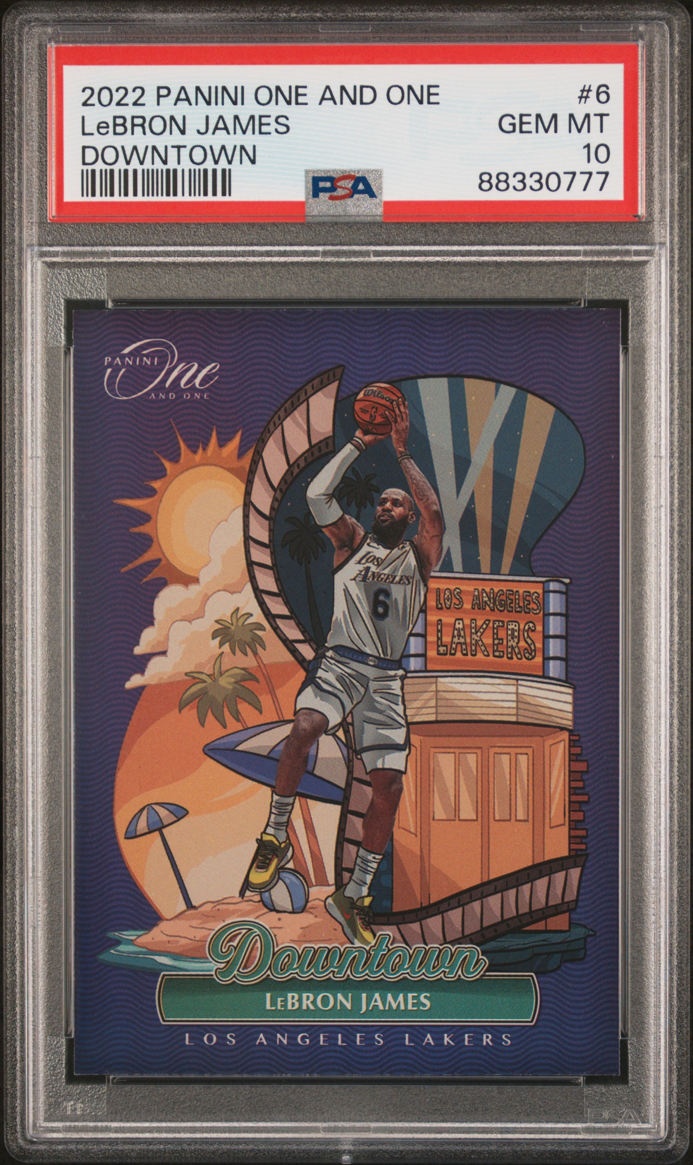 lebron james downtown