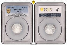 2006-Mo 1/10 oz Libertad Ag MS68