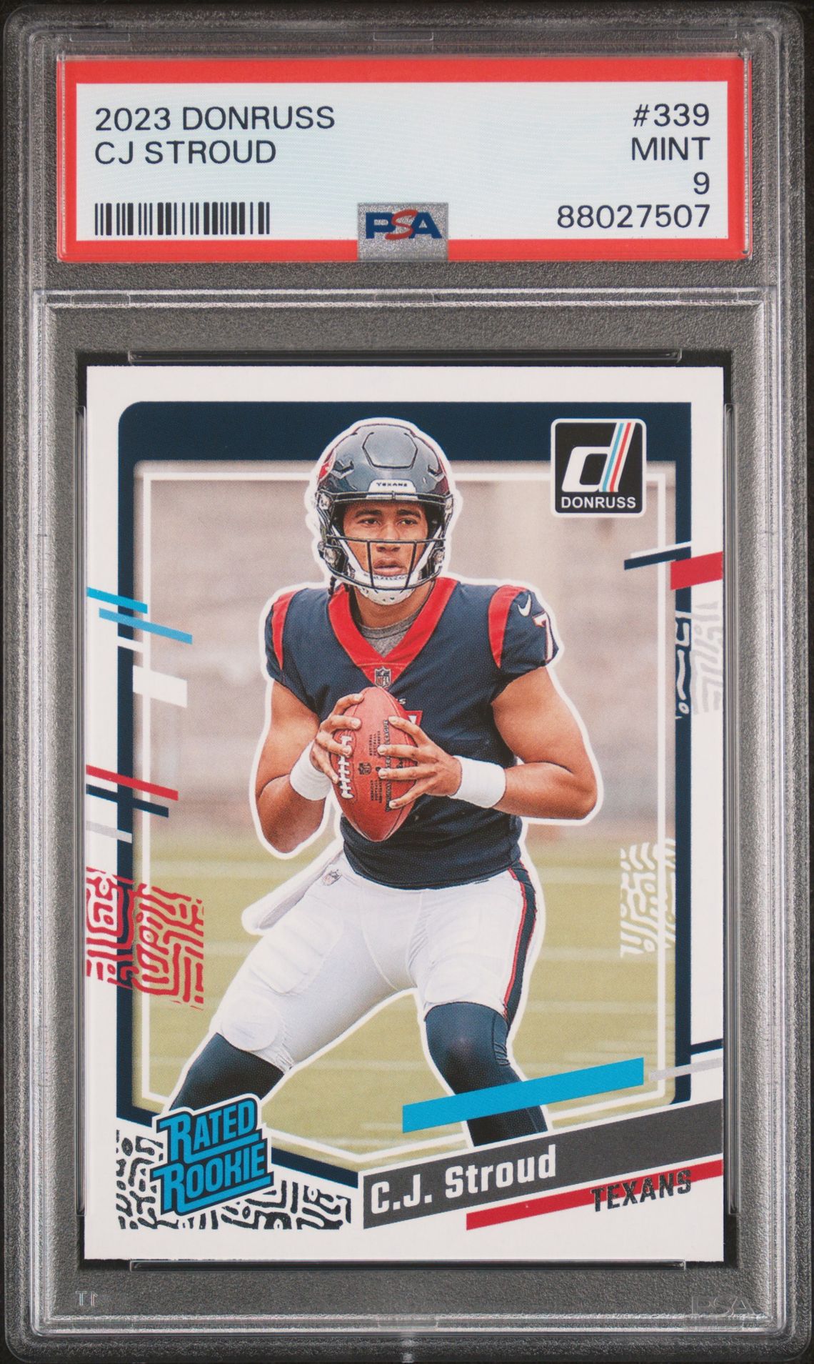 2023 Panini Donruss Cj Stroud #339 Mint 9 front