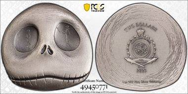 2023 $2 Nightmare Before Christmas 30th Ann. Antique Finish SP70