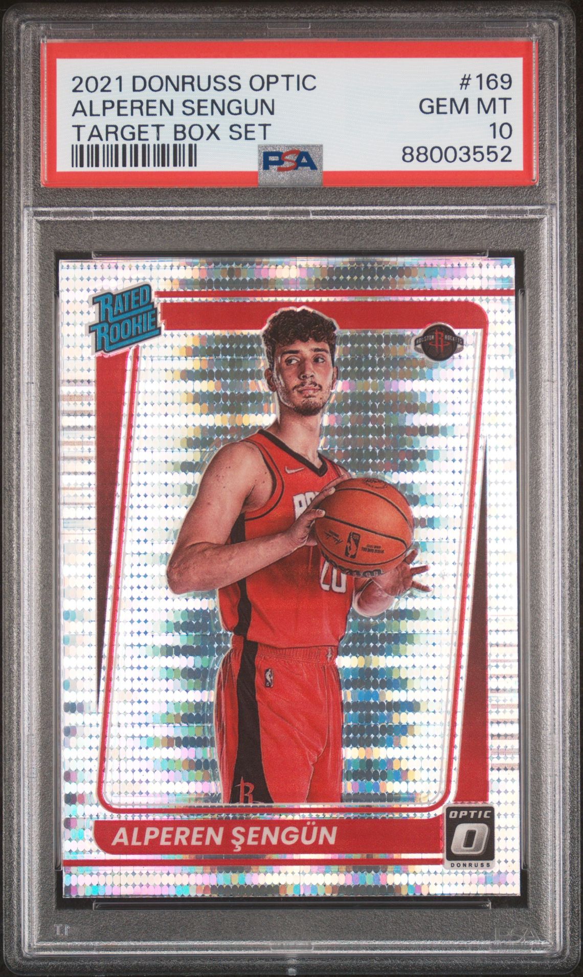 2021 Panini PANINI DONRUSS OPTIC TARGET BOX SET #169 Alperen Sengun front