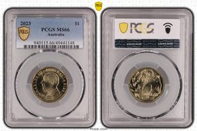 2023 $1 MS66