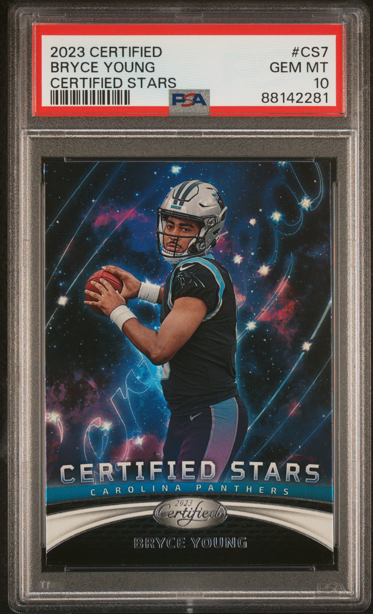 2023 Panini Certified Certified Stars #CS7 Bryce Young Rookie Card – PSA GEM MT 10