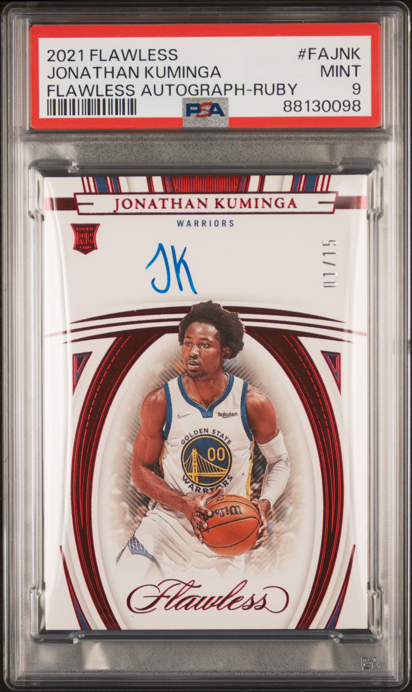 その他 2021 Jonathan Kuminga Autographed PSA 2021 Jonathan Kuminga Autographed PSA