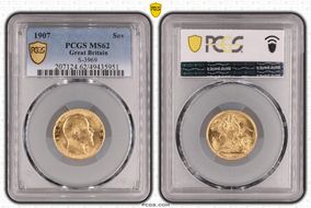 1907 Sov S-3969 MS62