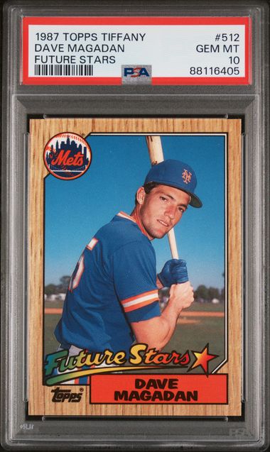 1987 Topps Topps Futurestars FUTURE STARS #512 Davemagadan front