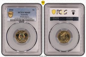 2016 $2 Paralympics Colorized MS65