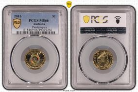 2016 $2 Paralympics Colorized MS66