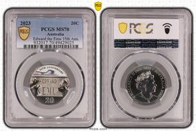 2023 20C Edward the Emu 35th Ann. MS70