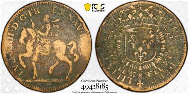 (1643-15) Jeton Feuardent-12541 Cu N1BN