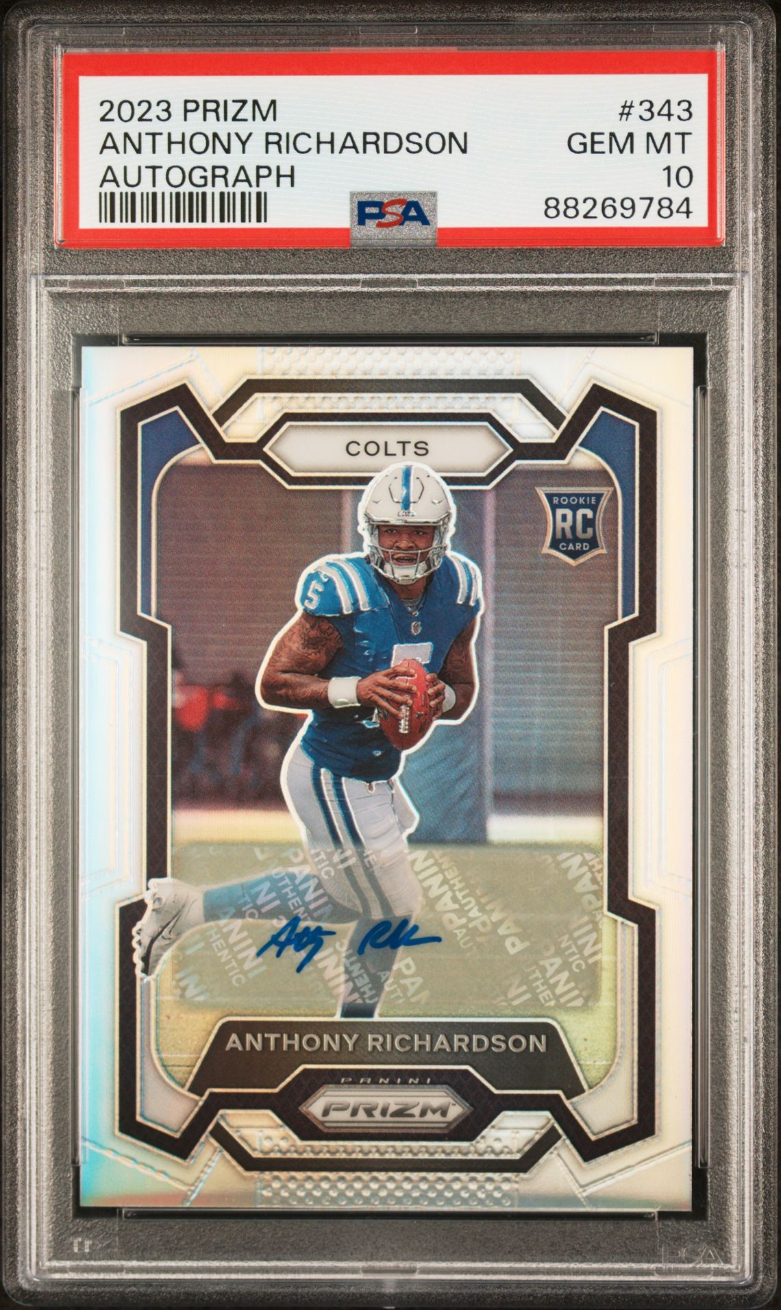 2023 Panini PANINI DONRUSS Pink #343 Anthony Richardson front