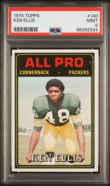 1974 Topps #140 Ken Ellis front