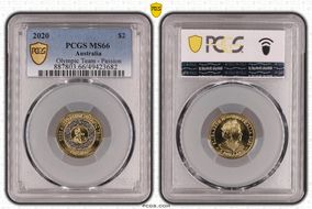 2020 $2 Olympic Team - Passion MS66