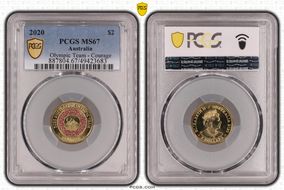 2020 $2 Olympic Team - Courage MS67