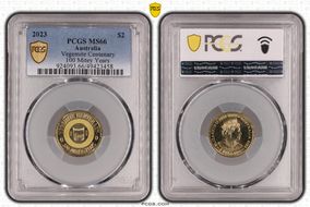 2023 $2 Vegemite Centenary Colorized 100 Mitey Years MS66