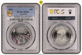 2023 50C Bathurst 60th Anniversary Colorized MS69