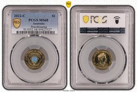 2022-C $2 Peacekeeping Colorized MS68