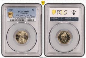 2023 $2 35th Ann $2 Coin Set Invictus Games, Sydney 2018 MS66
