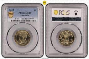 2023 $1 MS66