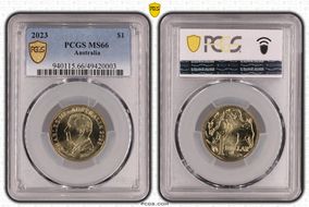 2023 $1 MS66