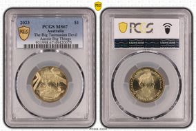 2023 $1 The Big Tasmanian Devil Aussie Big Things MS67