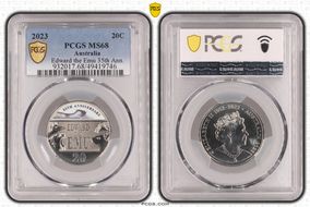 2023 20C Edward the Emu 35th Ann. MS68