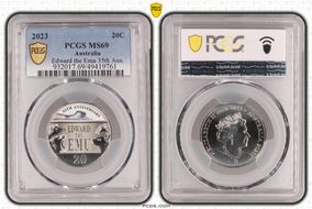 2023 20C Edward the Emu 35th Ann. MS69