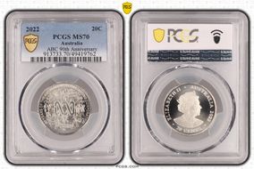 2022 20C ABC 90th Anniversary MS70