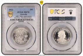 2022 20C ABC 90th Anniversary MS70