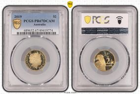 2019 $2 PR67DCAM