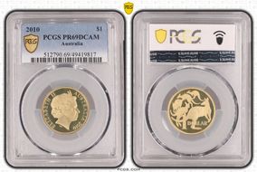 2010 $1 PR69DCAM