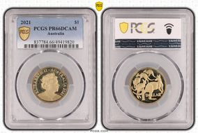 2021 $1 PR66DCAM