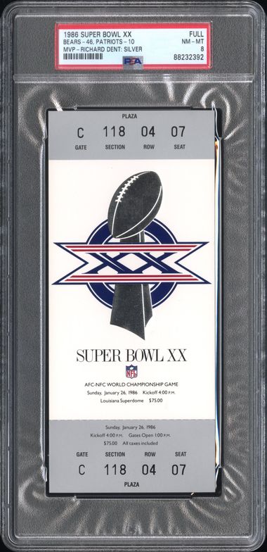 1986 Super Bowl XX