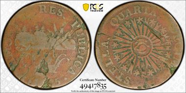 1785 VT 1/2P Vermonts, RR-2 N1BN