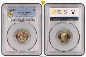 2023-C $2 Vietnam War Colorized MS69